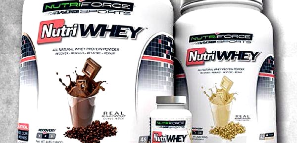 NutriForce produce a 4lb version of their protein powder NutriWhey