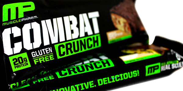 Review of Muscle Pharm's first edible effort Combat Crunch