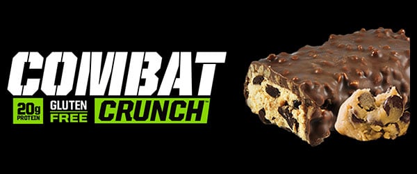 Muscle Pharm's Combat Crunch on sale at GNC two days before launch