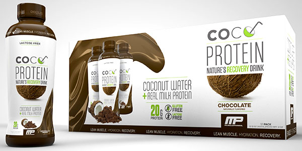 Muscle Pharm's milk protein and coconut water RTD Coco Protein