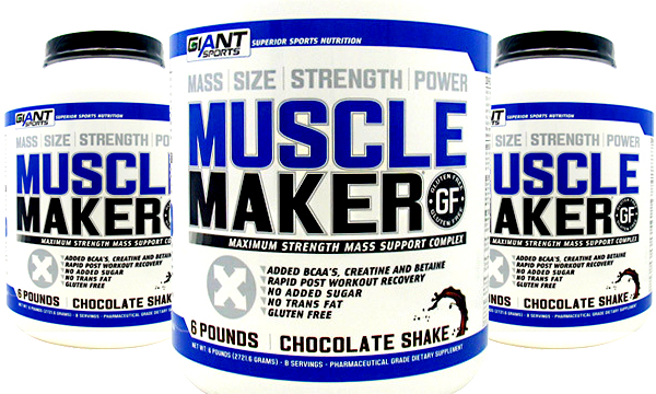 Giant's mass protein Muscle Maker launches in the US through Supplement Central