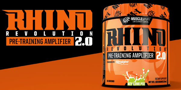 Muscle Sport reveal the formula behind Rhino Revolution 2.0