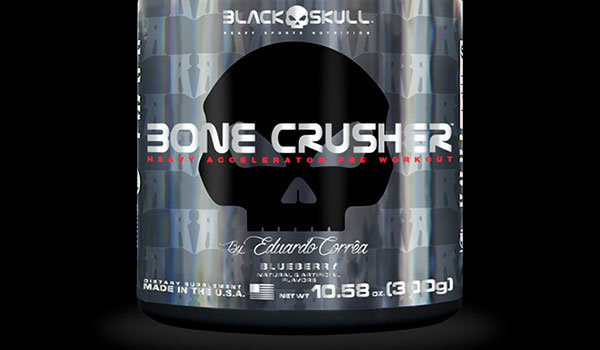 black skull bone crusher