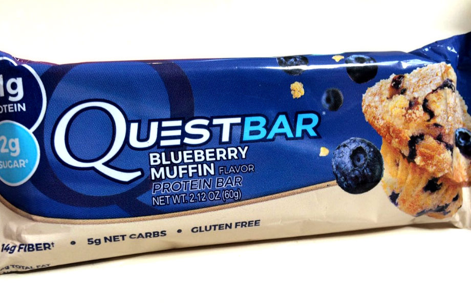 blueberry muffin quest bar