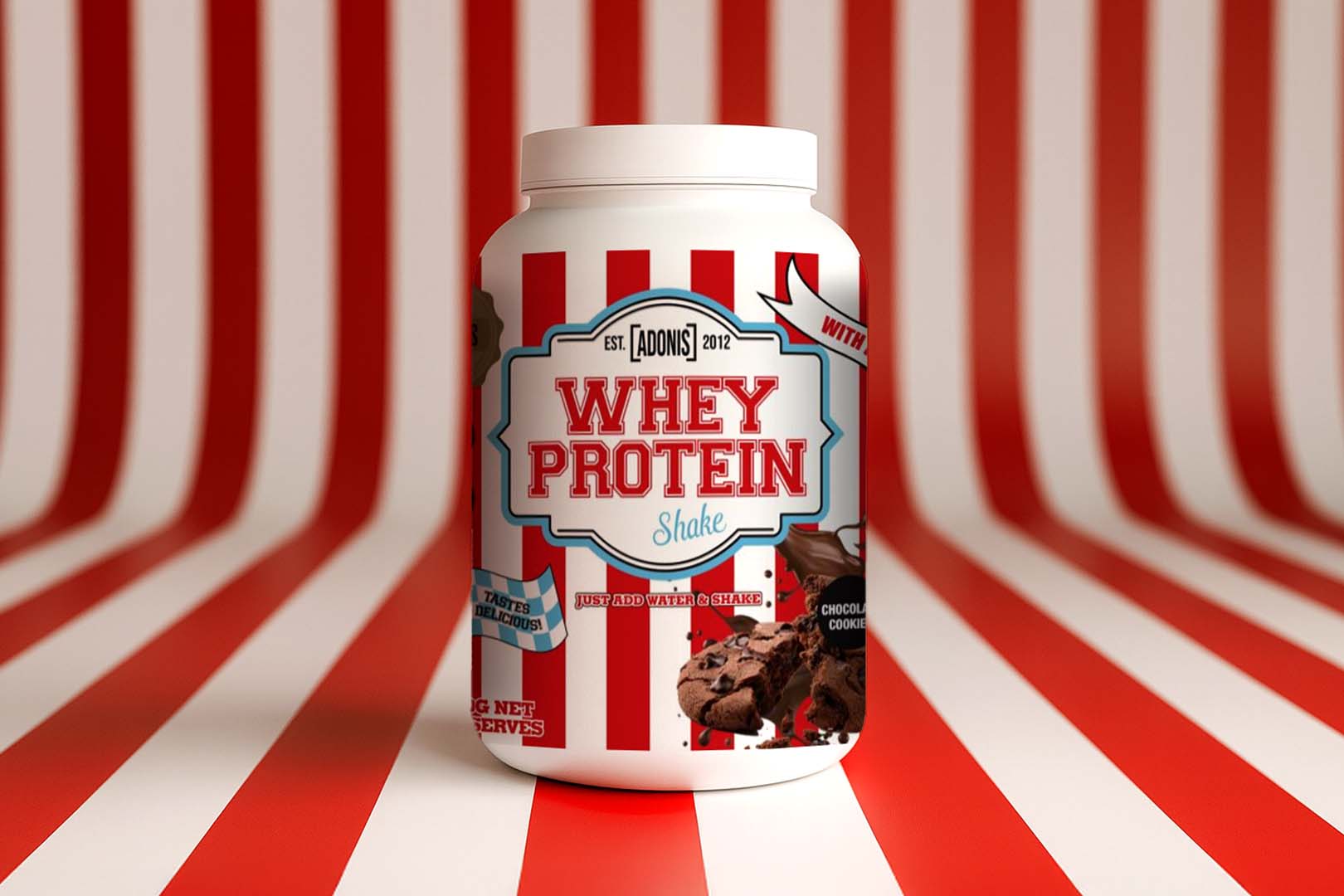 Whey Protein Shake (milk flavor)