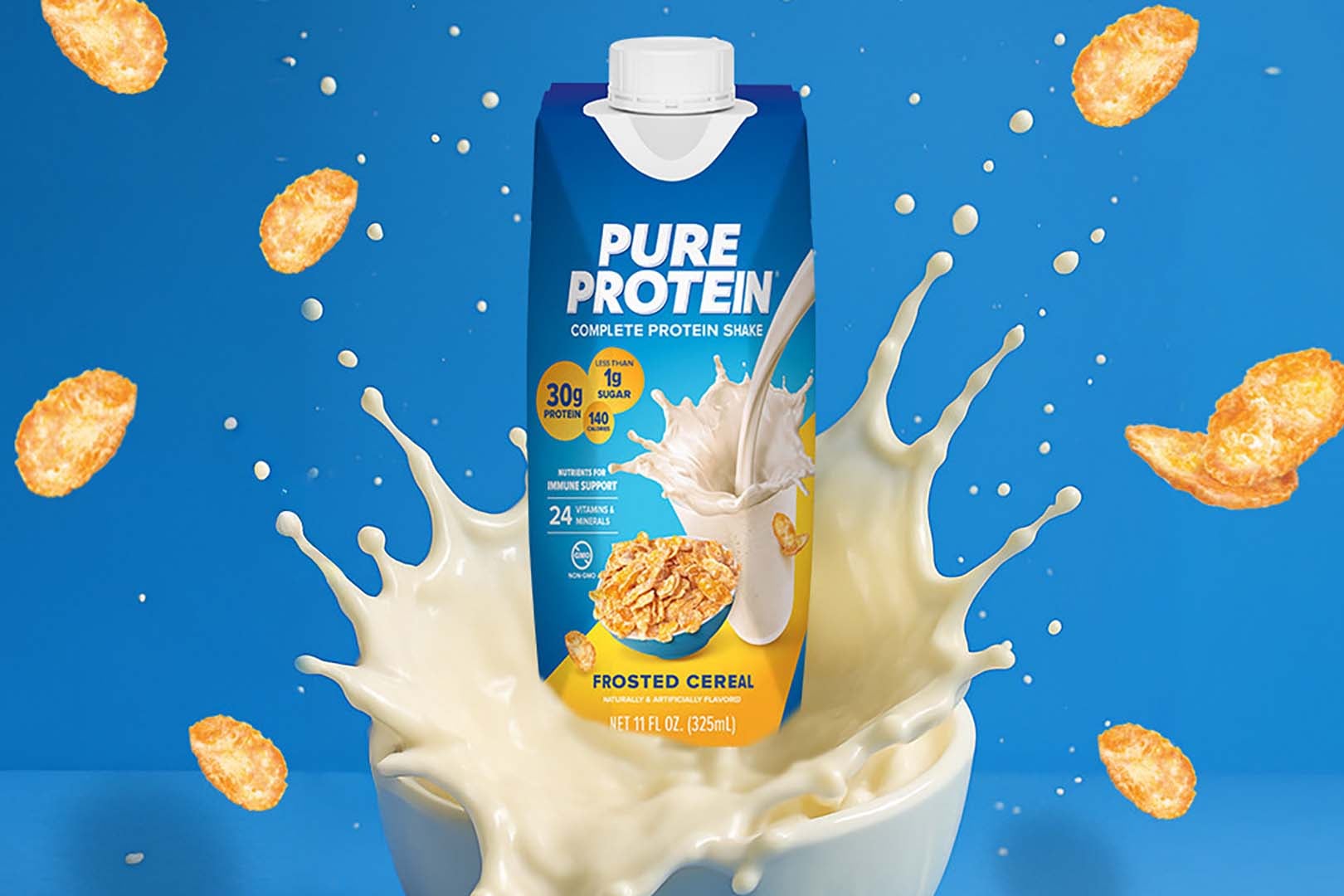 Pure Protein launches Frosted Cereal Complete Protein Shake