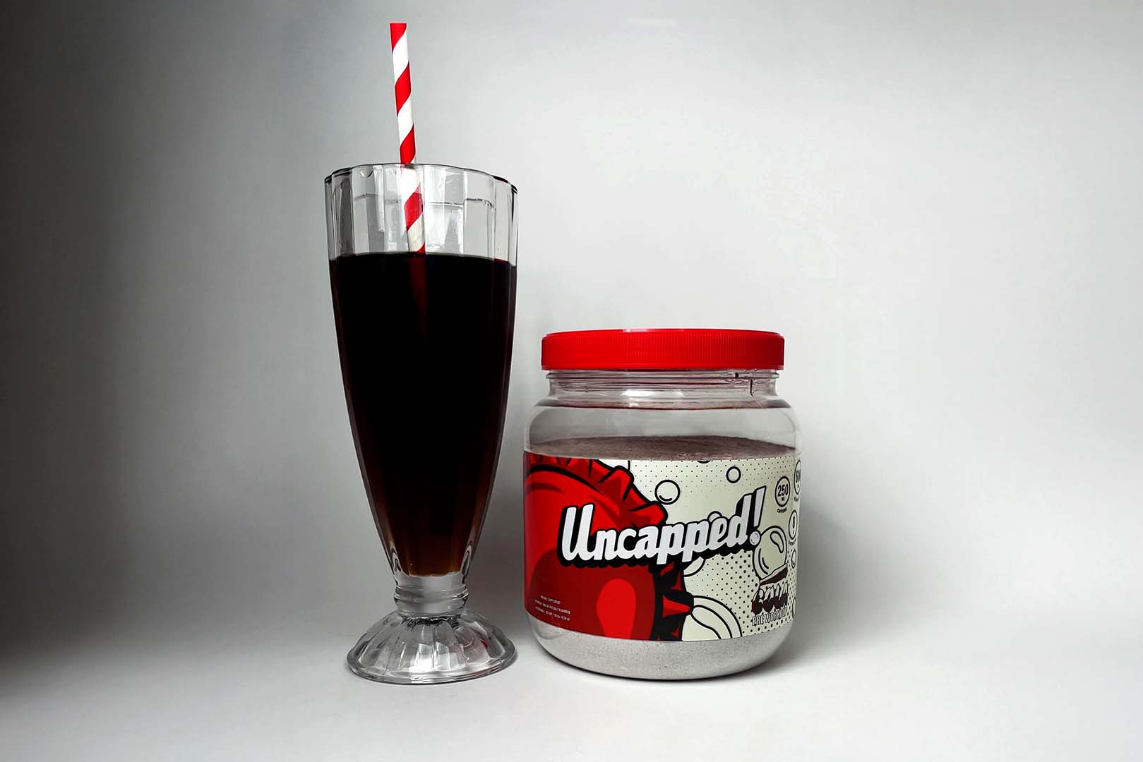 Sports nutrition newcomer Uncapped's Cola flavored pre-workout