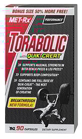 MET-Rx bonus 50% Torabolic available and a BOGO deal at BB.com