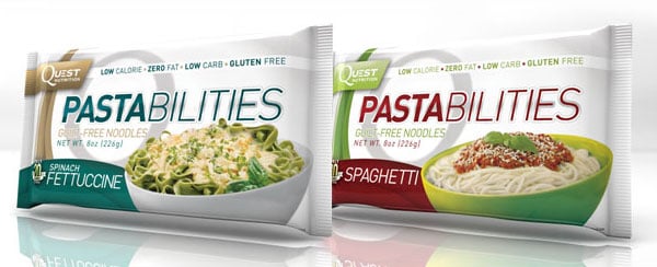 Quest Nutrition guilt free noodles Pastabilities Quest Nutrition guilt free noodles Pastabilities