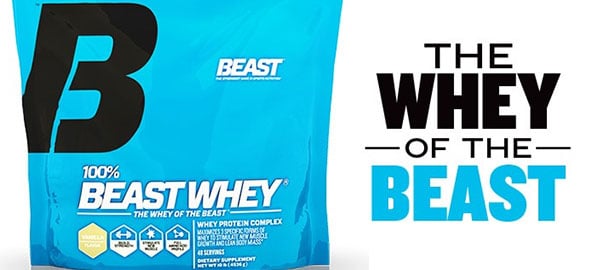 Beast Sports new 2, 4, and 10lb Beast Whey protein powder