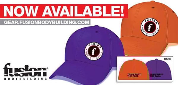 Fusion Bodybuilding train past the pain caps