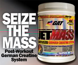 German American Technologies JetMass orange creme