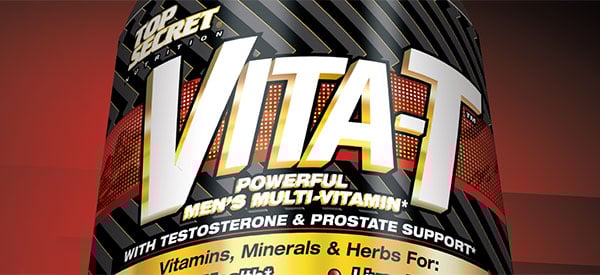 Top Secret Nutrition men's multi-vitamin Vita-T Top Secret Nutrition men's multi-vitamin Vita-T
