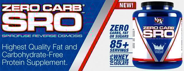 VPX Sports repackaged and reformulated Zero Carb SRO