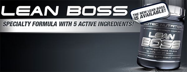 Scitec Nutrition latest formula update Lean Boss