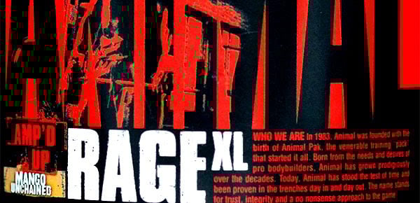 Animal Pak confirm a sequel to their pre-workout Animal Rage XL