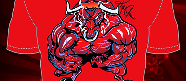 MuscleMeds Kai Greene signature series bull tee