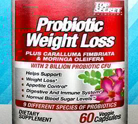 Top Secret Nutrition Probiotic Weight Loss Plus