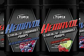 iForce Nutrition launch Hemavol blueberry pomegranate iForce Nutrition launch Hemavol blueberry pomegranate