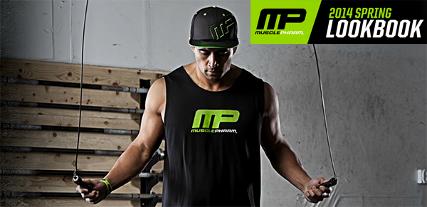 Muscle Pharm's 2014 MP Sportswear Spring catalog released