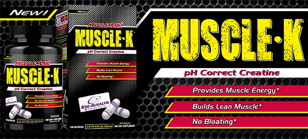 MuscleMaxx introduce a fourth supplement Muscle-K MuscleMaxx introduce a fourth supplement Muscle-K