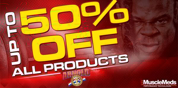 MuscleMeds Arnold Classic sale with up to 50% off MuscleMeds Arnold Classic sale with up to 50% off