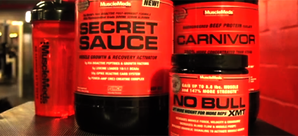 MuscleMeds Secret Sauce video featuring the new NO Bull XMT MuscleMeds Secret Sauce video featuring the new NO Bull XMT