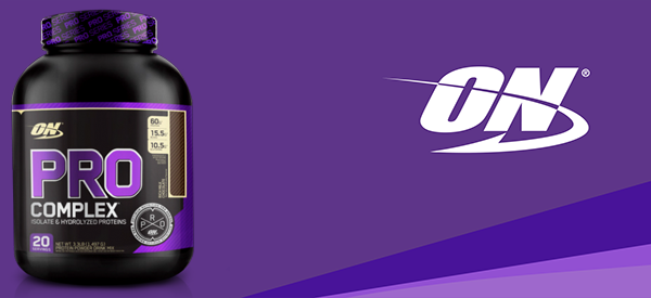 Facts panel for Optimum Nutrition's new Pro Series Pro Complex