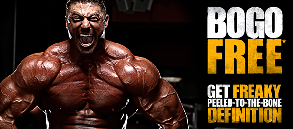 Mutant running a buy one get one sale of their fat burner Stimutant