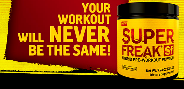 Pharmafreak release the facts panel for their new pre-workout Super Freak