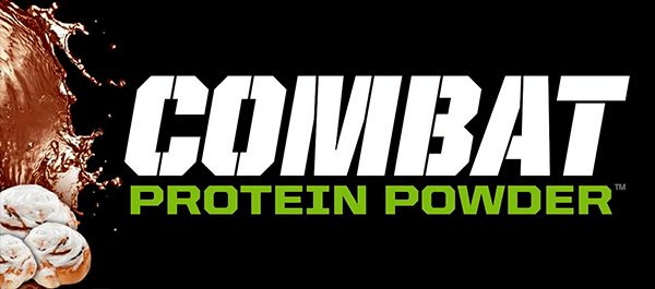 Muscle Pharm's cinnamon bun Combat Protein now at Netrition