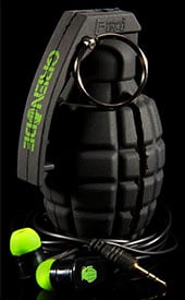 Grenade upload pictures of their custom earbuds