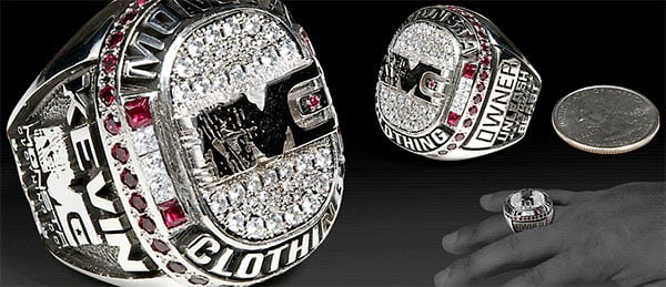 Monsta Clothing's new Championship-Style Ring and Pendant Monsta Clothing's new Championship-Style Ring and Pendant