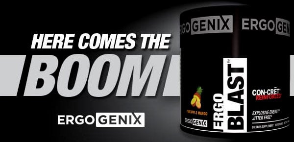 ErgoGenix ship out ErgoBlast in April with Bodybuilding.com launch soon