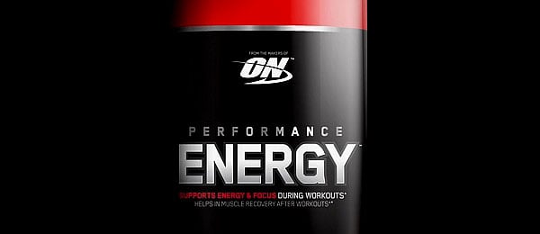 Optimum Nutrition's new AmiN.O. Energy like supplement Performance Energy