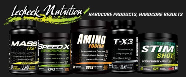 Be in to win a five supplement Lecheek Nutrition stack Be in to win a five supplement Lecheek Nutrition stack