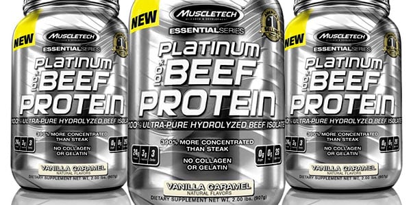 Muscletech's Platinum Beef Protein officially uploaded Muscletech's Platinum Beef Protein officially uploaded