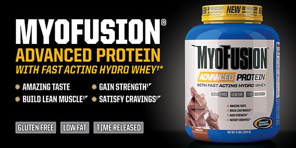 Gaspari Nutrition's new Myofusion formula Myofusion Advanced Gaspari Nutrition's new Myofusion formula Myofusion Advanced