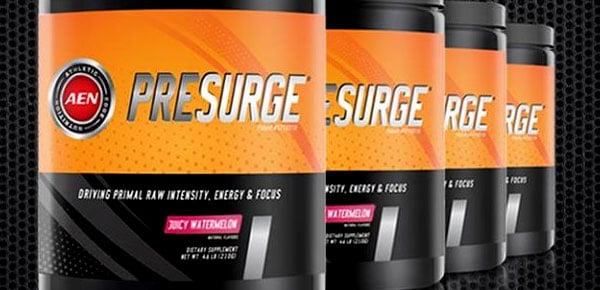 Athletic Edge reformulate their international PreSurge Athletic Edge reformulate their international PreSurge