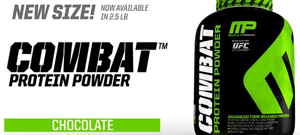 Muscle Pharms 2.5lb Combat now available at GNC Muscle Pharms 2.5lb Combat now available at GNC