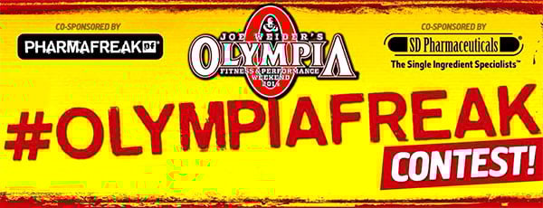 Win every Pharmafreak and SD Pharmaceuticals supplement