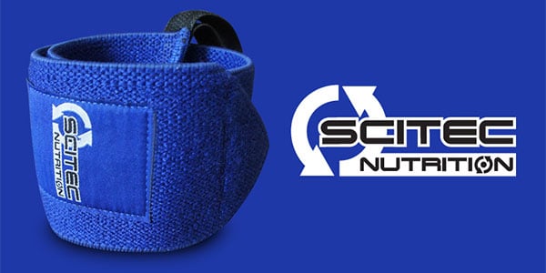 Scitec Nutrition release bright blue wrist wraps Scitec Nutrition release bright blue wrist wraps