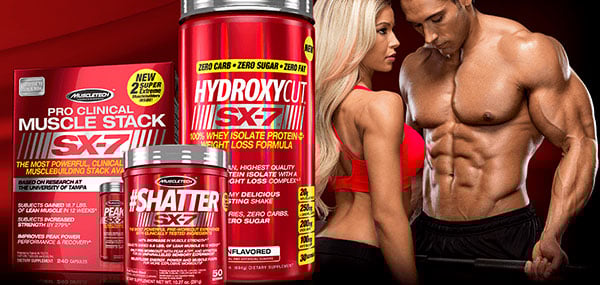 Muscletech release their seventh SX-7 supplement 100% Isolate Protein +