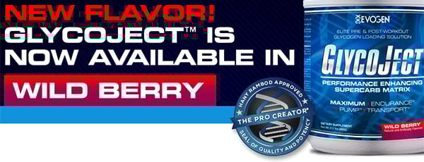 Evogen confirm wild berry as new GlycoJect flavor