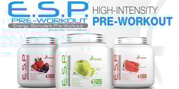 Metabolic Nutrition detail their upcoming pre-workout ESP