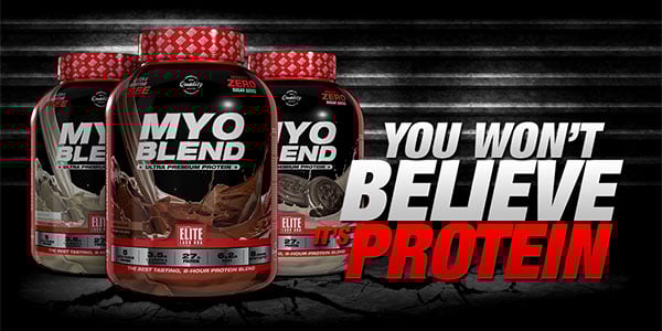 Elite Labs reveal and release their third protein powder Myo Blend Elite Labs reveal and release their third protein powder Myo Blend