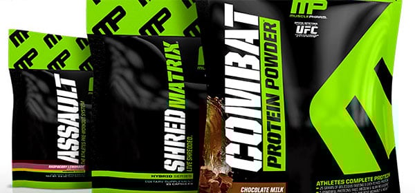 Two of Muscle Pharm's seven serve variants hit Bodybuilding.com