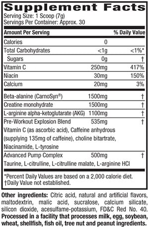 Six Star Pro Nutrition's new Pre-Workout Explosion exclusive to Walgreens Six Star Pro Nutrition's new Pre-Workout Explosion exclusive to Walgreens