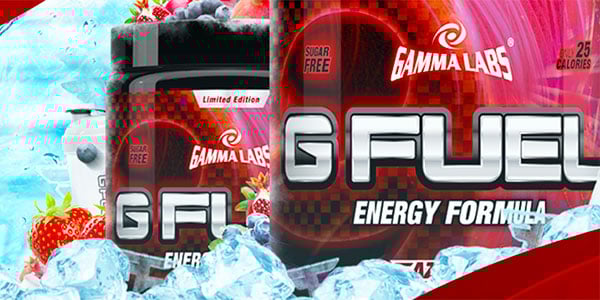 Limited edition glass to go with Gamma Lab's limited edition FaZeberry G Fuel Limited edition glass to go with Gamma Lab's limited edition FaZeberry G Fuel