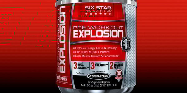 Six Star Pro Nutrition's new Pre-Workout Explosion exclusive to Walgreens Six Star Pro Nutrition's new Pre-Workout Explosion exclusive to Walgreens